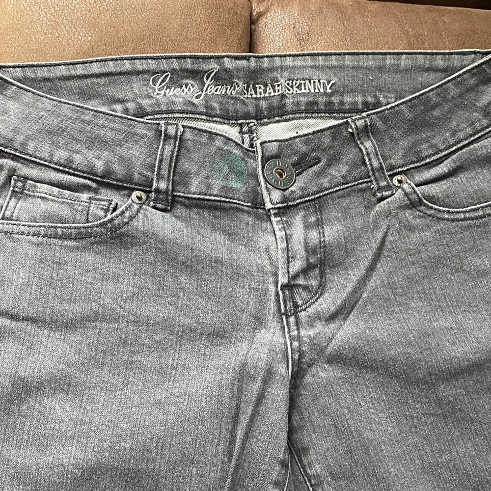 Guess Women's Charcoal Skinny Jeans